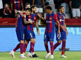 FC Barcelona scoorde met hun eerste aanraking van de bal in 33 seconden